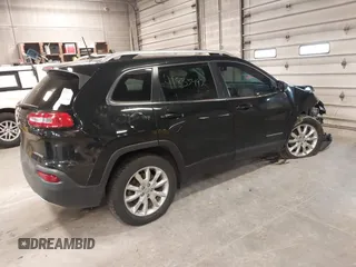 2016 Jeep Cherokee Limited with VIN 1C4PJMDB1GW304332, listed as a IAAI auction lot 41835492 with 84,567 mi miles. Bid and sale history available at carsss.com. Image 4.