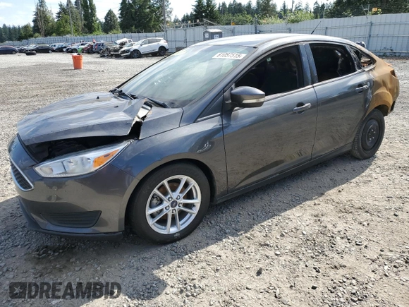 2017 Ford Focus SE with VIN 1FADP3F23HL244619, listed as a Copart auction lot 61057515 with Not provided miles and Salvage title. Bid and sale history available at DreamBid. Image 1.