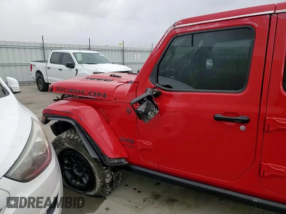 2022 Jeep Wrangler Unlimited Rubicon with VIN 1C4JJXFG9NW126974, listed as a Copart auction lot 88330725 with Not provided miles and Salvage title. Bid and sale history available at DreamBid. Image 10.