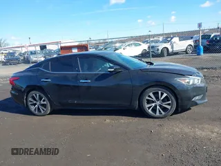 2017 Nissan Maxima SR with VIN 1N4AA6APXHC455227, listed as a IAAI auction lot 41697872 with 42,746 mi miles and . Bid and sale history available at DreamBid. Image 13.