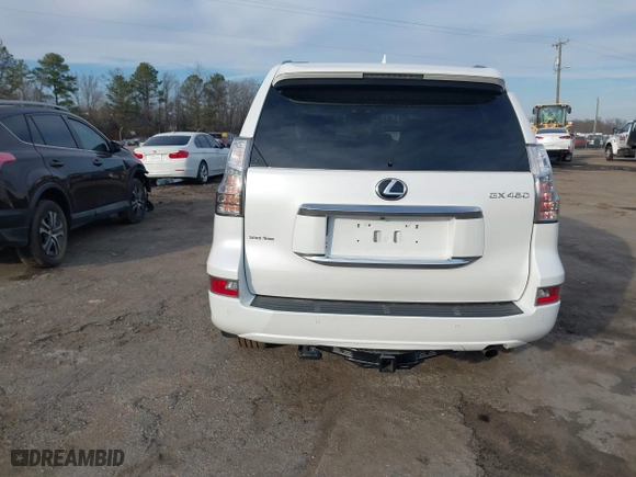 2020 Lexus GX with VIN JTJAM7BX8L5245046, listed as a IAAI auction lot 41544690 with 42,705 mi miles. Bid and sale history available at carsss.com. Image 16.