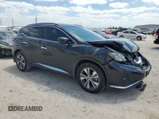 2019 Nissan Murano SV z VIN 5N1AZ2MJ5KN160207, wystawiony jako Copart lot #53182485 z przebiegiem 57 309 mil mil oraz Szkoda całkowita • Salvage title. Historia ofert i sprzedaży dostępna na DreamBid. Obrazek 4.