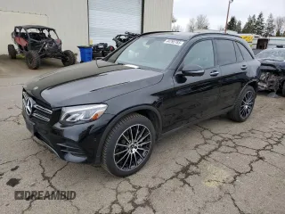 2019 Mercedes-Benz GLC with VIN WDC0G4KB3KF655877, listed as a Copart auction lot 44792765 with 79,342 mi miles and Salvage Title. Bid and sale history available at carsss.com. Image 1.