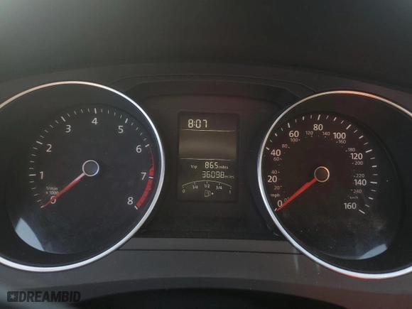 2016 Volkswagen Jetta Sedan 1.4T S with VIN 3VW267AJ3GM280671, listed as a Copart auction lot 51146375 with 36,098 mi miles and Salvage Title. Bid and sale history available at carsss.com. Image 9.
