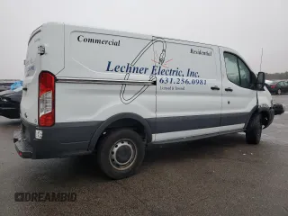 2018 Ford Transit with VIN 1FTYR1YM5JKA77054, listed as a Copart auction lot 81614404 with Not provided miles and Salvage title. Bid and sale history available at DreamBid. Image 3.