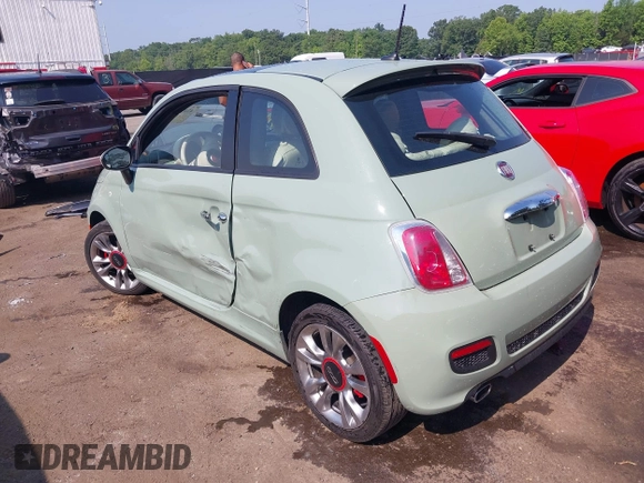 2015 FIAT 500 Sport с VIN 3C3CFFBR7FT560611, выставлен на аукционе IAAI как лот 42471214 с пробегом 80 625 миль миль и . История ставок и продаж доступна на DreamBid. Изображение 3.