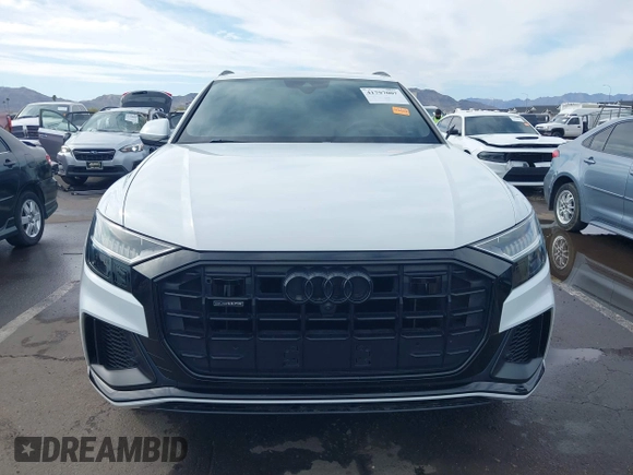 2019 Audi Q8 Prestige with VIN WA1FVAF14KD045661, listed as a IAAI auction lot 41797007 with 57,953 mi miles. Bid and sale history available at carsss.com. Image 13.