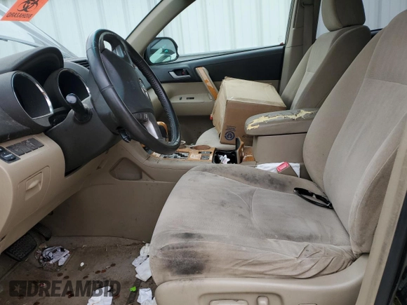 2010 Toyota Highlander Hybrid with VIN JTEBW3EH1A2040483, listed as a Copart auction lot 87002754 with 0 mi miles and Salvage Title. Bid and sale history available at carsss.com. Image 7.