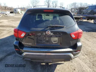 2018 Nissan Pathfinder SV with VIN 5N1DR2MN5JC608035, listed as a Copart auction lot 88951215 with 105,730 mi miles and Salvage Title. Bid and sale history available at carsss.com. Image 6.