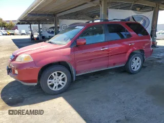 2004 Acura MDX Touring with VIN 2HNYD189X4H517303, listed as a Copart auction lot 57493125 with 217,906 mi miles and Clean title. Bid and sale history available at DreamBid. Image 1.