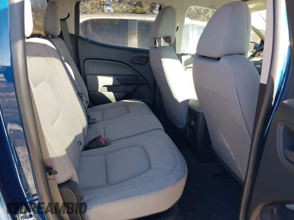 2020 Chevrolet Colorado 4WD Work Truck with VIN 1GCGTBEN6L1137562, listed as a IAAI auction lot 41377439 with 43,124 mi miles and . Bid and sale history available at DreamBid. Image 8.