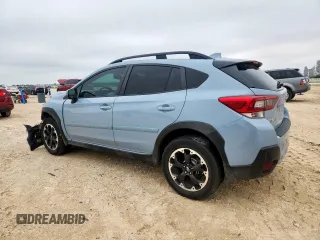2021 Subaru Crosstrek Premium with VIN JF2GTAEC9MH657824, listed as a Copart auction lot 60676105 with 55,958 mi miles and Salvage title. Bid and sale history available at DreamBid. Image 2.