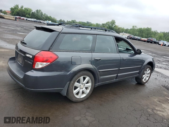2008 Subaru Outback Limited with VIN 4S4BP62C087332713, listed as a Copart auction lot 61423345 with 66,076 mi miles and Salvage title. Bid and sale history available at DreamBid. Image 3.