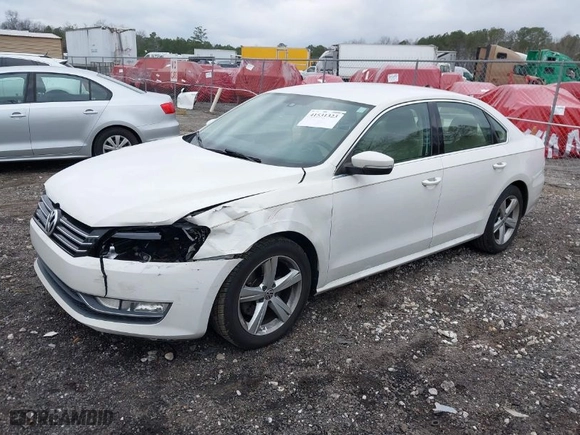 2015 Volkswagen Passat 1.8T Limited Edition with VIN 1VWAS7A30FC094529, listed as a IAAI auction lot 41531323 with 151,294 mi miles. Bid and sale history available at carsss.com. Image 2.