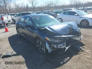 2021 Honda Insight EX with VIN 19XZE4F5XME003262, listed as a IAAI auction lot 41875669 with 43,005 mi miles and . Bid and sale history available at carsss.com. Image 1.