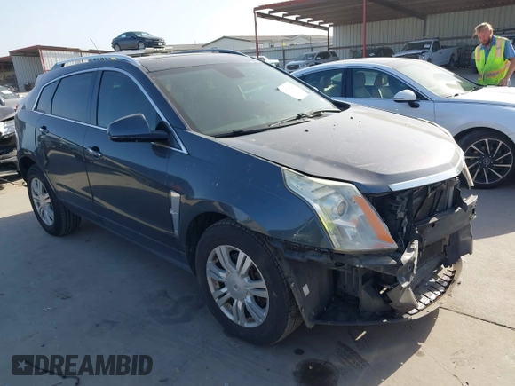 2012 Cadillac SRX Luxury Collection with VIN 3GYFNAE37CS640833, listed as a IAAI auction lot 41745208 with 153,711 mi miles and . Bid and sale history available at carsss.com. Image 1.