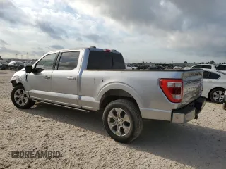 2023 Ford F-150 XL with VIN 1FTFW1E87PFA19620, listed as a Copart auction lot 53586275 with 59,803 mi miles and Salvage Title. Bid and sale history available at carsss.com. Image 2.