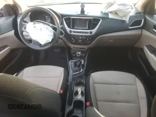 2022 Hyundai Accent SE with VIN 3KPC24A63NE163533, listed as a Copart auction lot 88857805 with 0 mi miles and Salvage Title. Bid and sale history available at carsss.com. Image 8.