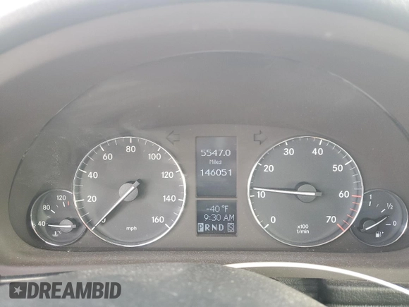 2005 Mercedes-Benz C 320 with VIN WDBRF84J45F570111, listed as a Copart auction lot 50426905 with 146,051 mi miles and Salvage title. Bid and sale history available at DreamBid. Image 9.