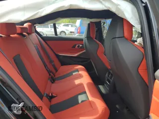 2024 BMW M3 Competition xDrive z VIN WBS43AY05RFT65019, wystawiony jako Copart lot #56498975 z przebiegiem Nie podano mil oraz Szkody całkowita. Historia ofert i sprzedaży dostępna na DreamBid. Obrazek 10.