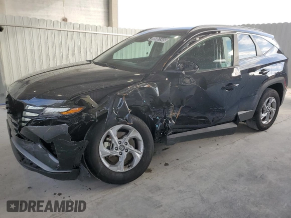 2024 Hyundai Tucson SEL with VIN 5NMJBCDE8RH341827, listed as a Copart auction lot 88865545 with 24,559 mi miles and Non Repairable. Bid and sale history available at carsss.com. Image 1.