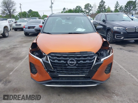 2024 Nissan Kicks SR with VIN 3N1CP5DV6RL502977, listed as a IAAI auction lot 41951182 with 25,510 mi miles and . Bid and sale history available at DreamBid. Image 13.