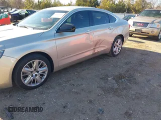 2015 Chevrolet Impala LS with VIN 2G11X5SL0F9209167, listed as a IAAI auction lot 41424363 with 134,978 mi miles and . Bid and sale history available at DreamBid. Image 6.