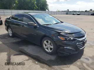 2020 Chevrolet Malibu LS with VIN 1G1ZB5ST5LF156857, listed as a Copart auction lot 57536444 with 48,963 mi miles and Salvage Title. Bid and sale history available at DreamBid. Image 4.