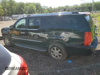 2008 Cadillac Escalade ESV with VIN 1GYFK66848R215970, listed as a Copart auction lot 57226505 with 255,076 mi miles and Salvage title. Bid and sale history available at DreamBid. Image 2.