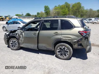 2025 Subaru Forester Premium с VIN JF2SLDBC4SH406965, выставлен на аукционе Copart как лот 53324995 с пробегом 8 341 миль миль и Списание • Salvage title. История ставок и продаж доступна на DreamBid. Изображение 2.