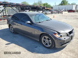 2008 BMW 3 Series 328xi with VIN WBAVC73508KP38875, listed as a Copart auction lot 51385494 with 119,266 mi miles and Salvage Title. Bid and sale history available at carsss.com. Image 4.