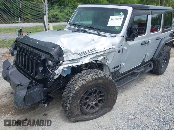 2023 Jeep Wrangler Sport S с VIN 1C4HJXDN0PW511682, выставлен на аукционе IAAI как лот 42199890 с пробегом 29 061 миль миль и . История ставок и продаж доступна на DreamBid. Изображение 6.