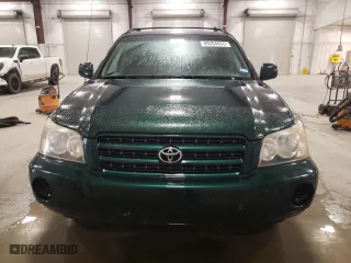 2001 Toyota Highlander with VIN JTEGF21A710006262, listed as a Copart auction lot 49304855 with 281,636 mi miles and Clean Title. Bid and sale history available at carsss.com. Image 5.