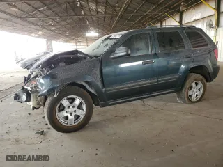 2005 Jeep Grand Cherokee Laredo with VIN 1J4GS48N55C526396, listed as a Copart auction lot 47883715 with 138,482 mi miles and Salvage Title. Bid and sale history available at carsss.com. Image 1.