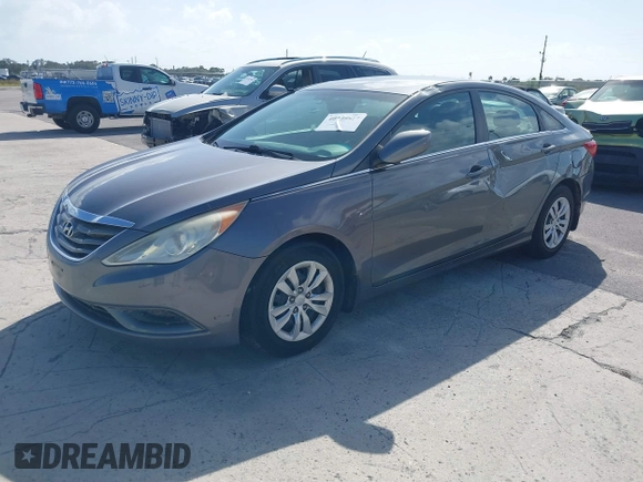 2012 Hyundai Sonata GLS with VIN 5NPEB4AC7CH436500, listed as a IAAI auction lot 40739512 with 133,902 mi miles. Bid and sale history available at carsss.com. Image 2.
