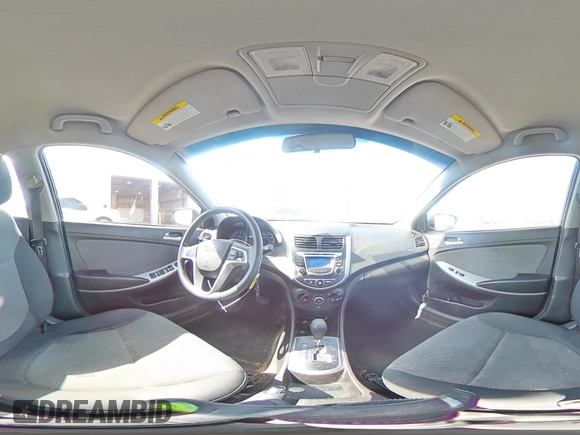 2013 Hyundai Accent GS with VIN KMHCT5AE4DU127078, listed as a Copart auction lot 57603815 with 181,416 mi miles and Salvage title. Bid and sale history available at DreamBid. Image 14.