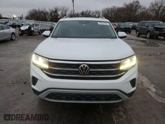 2021 Volkswagen Atlas SEL with VIN 1V2ER2CA3MC509997, listed as a Copart auction lot 83941054 with 77,462 mi miles and Salvage title. Bid and sale history available at DreamBid. Image 5.
