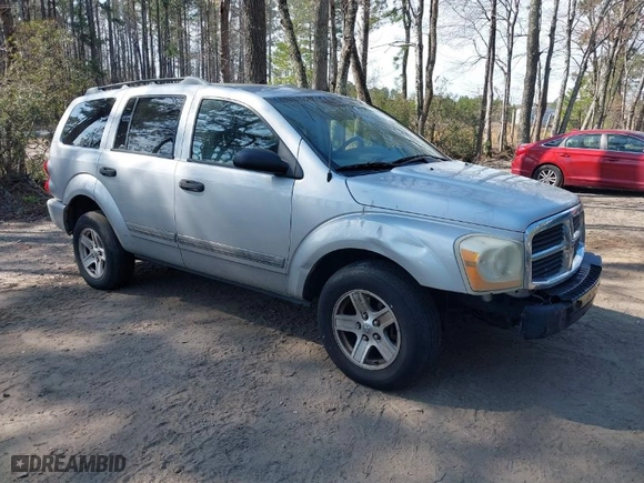 2005 Dodge Durango SLT with VIN 1D4HD48N95F524639, listed as a IAAI auction lot 41909402 with 160,124 mi miles. Bid and sale history available at carsss.com. Image 1.