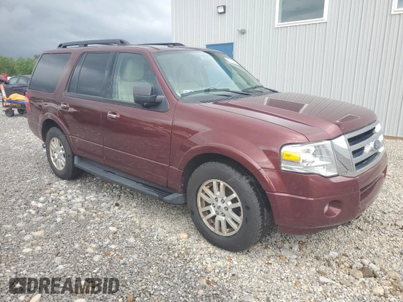 2012 Ford Expedition XLT with VIN 1FMJU1J53CEF02657, listed as a Copart auction lot 58215255 with 43,160 mi miles and Clean title. Bid and sale history available at DreamBid. Image 4.