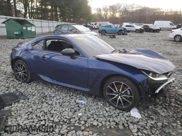 2024 Toyota 86 with VIN JF1ZNBB19R9756189, listed as a Copart auction lot 86570014 with 5,417 mi miles and Salvage Title. Bid and sale history available at DreamBid. Image 4.