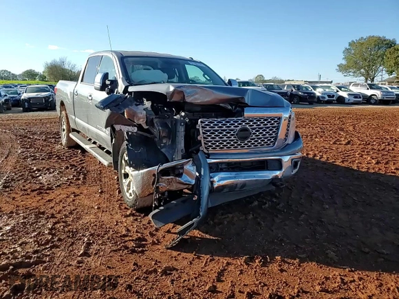 2017 Nissan Titan XD SL with VIN 1N6AA1F46HN502041, listed as a Copart auction lot 81795114 with 109,176 mi miles and Salvage Title. Bid and sale history available at carsss.com. Image 10.
