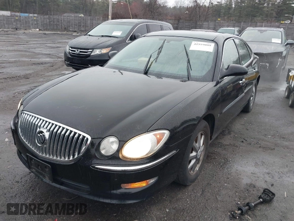 2008 Buick LaCrosse CXL with VIN 2G4WD582381148527, listed as a IAAI auction lot 41959008 with 116,374 mi miles. Bid and sale history available at carsss.com. Image 2.