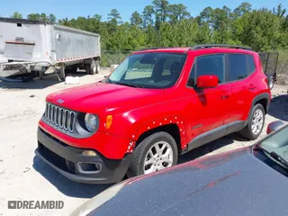 2015 Jeep Renegade Latitude with VIN ZACCJABT0FPB56259, listed as a IAAI auction lot 42050244 with 154,798 mi miles. Bid and sale history available at carsss.com. Image 2.