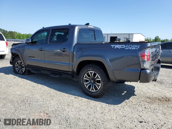 2022 Toyota Tacoma SR z VIN 3TYCZ5AN8NT076536, wystawiony jako Copart lot #55268985 z przebiegiem 57 697 mil mil oraz Szkoda całkowita • Salvage title. Historia ofert i sprzedaży dostępna na DreamBid. Obrazek 2.