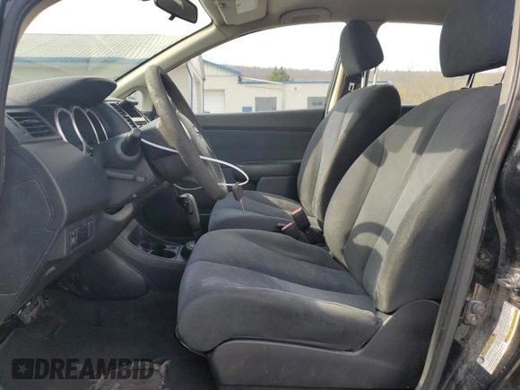 2010 Nissan Versa 1.6 with VIN 3N1CC1AP2AL353742, listed as a Copart auction lot 51812995 with 171,690 mi miles and Salvage title. Bid and sale history available at DreamBid. Image 7.