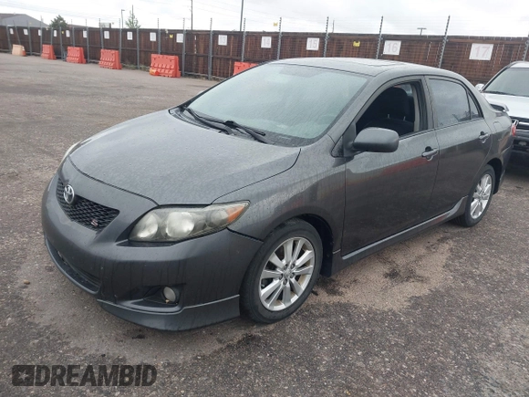 2009 Toyota Corolla with VIN 1NXBU40E99Z050218, listed as a IAAI auction lot 42208256 with 149,796 mi miles. Bid and sale history available at carsss.com. Image 2.