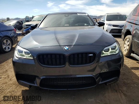 2016 BMW M5 with VIN WBSFV9C50GG343473, listed as a Copart auction lot 75559714 with 57,071 mi miles and Clean Title. Bid and sale history available at carsss.com. Image 5.
