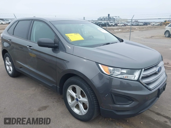 2017 Ford Edge SE with VIN 2FMPK4G96HBC27817, listed as a IAAI auction lot 41921451 with 90,885 mi miles. Bid and sale history available at carsss.com. Image 1.