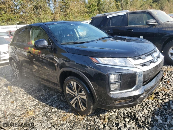 2022 Mitsubishi Outlander Sport ES with VIN JA4APUAU2NU020544, listed as a Copart auction lot 74607034 with 0 mi miles and Salvage Title. Bid and sale history available at carsss.com. Image 4.