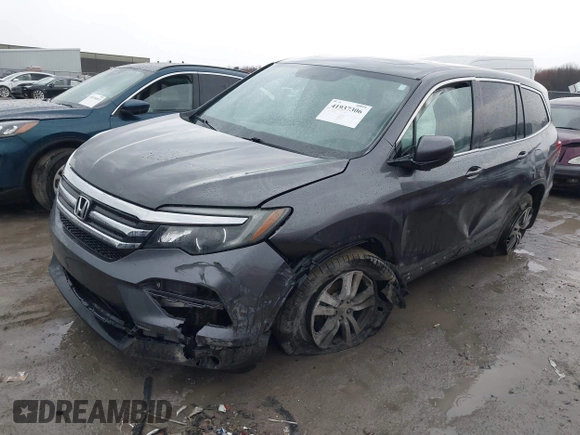 2018 Honda Pilot EX-L with VIN 5FNYF6H54JB018069, listed as a IAAI auction lot 41937306 with 75,824 mi miles. Bid and sale history available at carsss.com. Image 2.